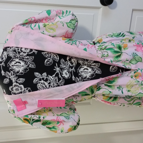 🆕️ 🦜HTF Lilly Pulitzer🦜 - Lyssa Short Sleeve Cotton Midi Dress - Picture 10 of 16